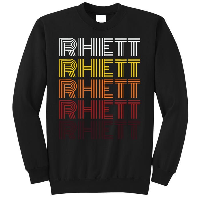 Vintage Rhett First Name Rhett Sweatshirt