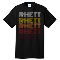 Vintage Rhett First Name Rhett Tall T-Shirt