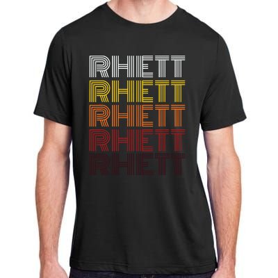 Vintage Rhett First Name Rhett Adult ChromaSoft Performance T-Shirt