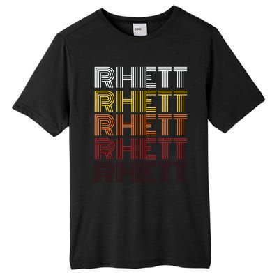 Vintage Rhett First Name Rhett Tall Fusion ChromaSoft Performance T-Shirt