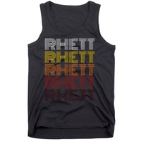 Vintage Rhett First Name Rhett Tank Top