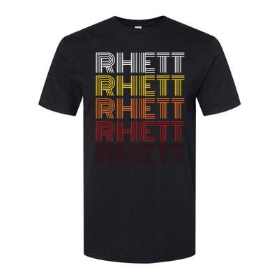 Vintage Rhett First Name Rhett Softstyle CVC T-Shirt