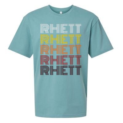 Vintage Rhett First Name Rhett Sueded Cloud Jersey T-Shirt