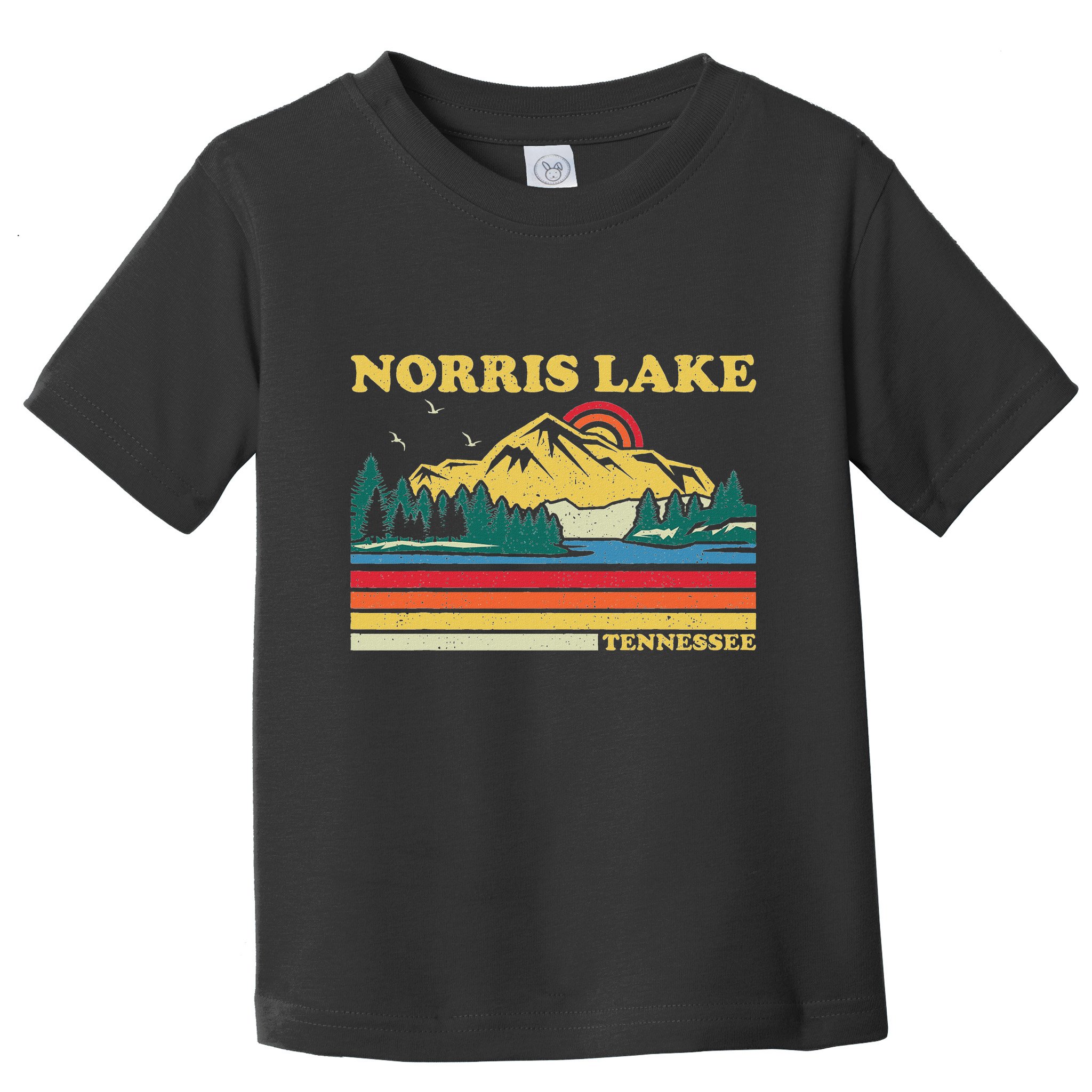 Vintage Retro Family Vacation Tennessee Norris Lake Toddler T-Shirt