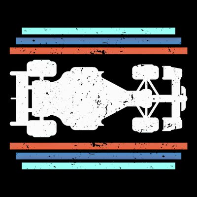 Vintage Retro Formula Racing Racing Party Funny Gift T-Shirt