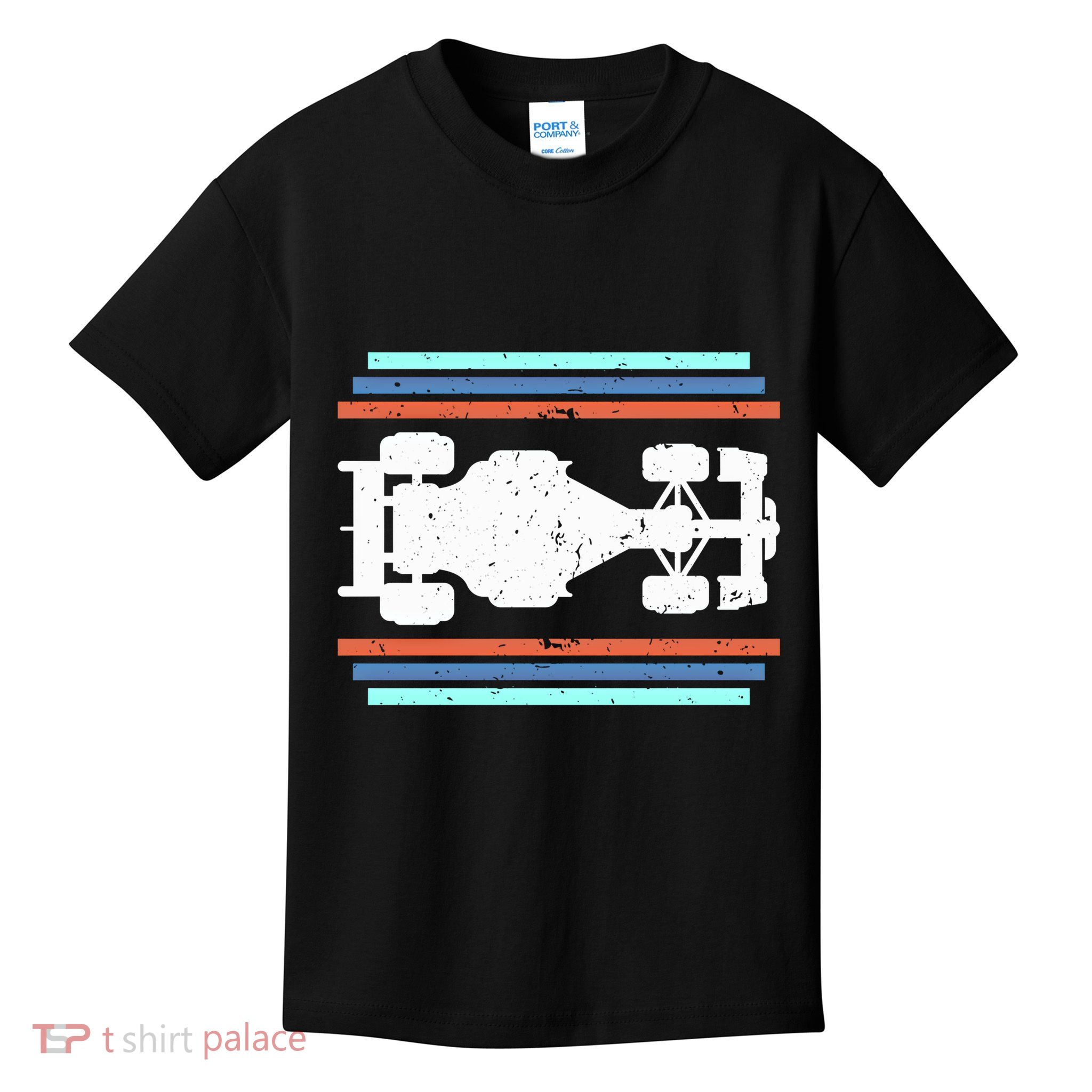 Vintage Retro Formula Racing Racing Party Funny Gift Kids T-Shirt