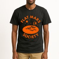 Vintage Retro Flat Mars Society Tall T-Shirt
