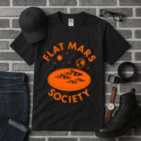 Vintage Retro Flat Mars Society Tall T-Shirt