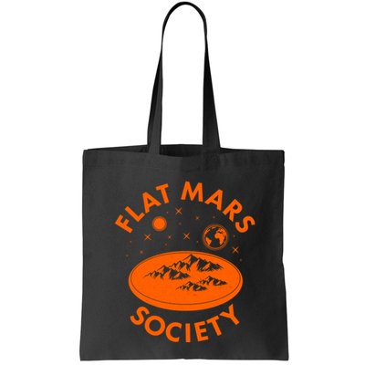 Vintage Retro Flat Mars Society Bag
