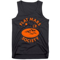 Vintage Retro Flat Mars Society Tank Top