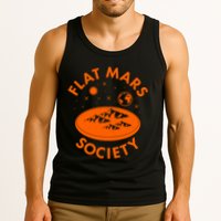 Vintage Retro Flat Mars Society Tank Top
