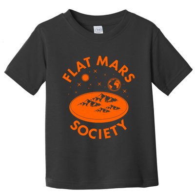 Vintage Retro Flat Mars Society Toddler T-Shirt