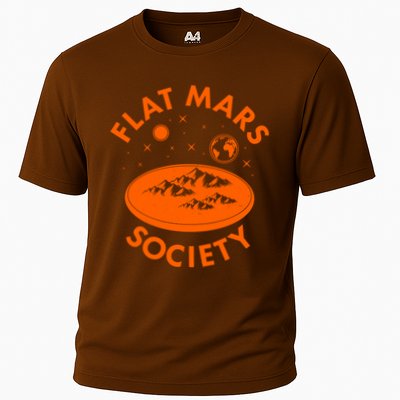 Vintage Retro Flat Mars Society Performance Shirt