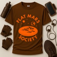Vintage Retro Flat Mars Society Performance Shirt