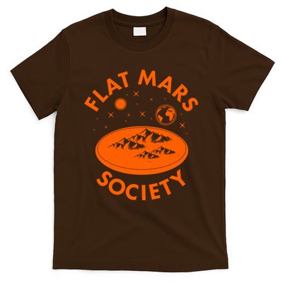 Vintage Retro Flat Mars Society T-Shirt