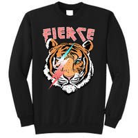 Vintage Retro Fierce Tiger Cool 80's 90's Style Lover Gift Sweatshirt