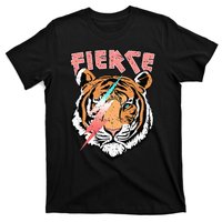 Vintage Retro Fierce Tiger Cool 80's 90's Style Lover Gift T-Shirt