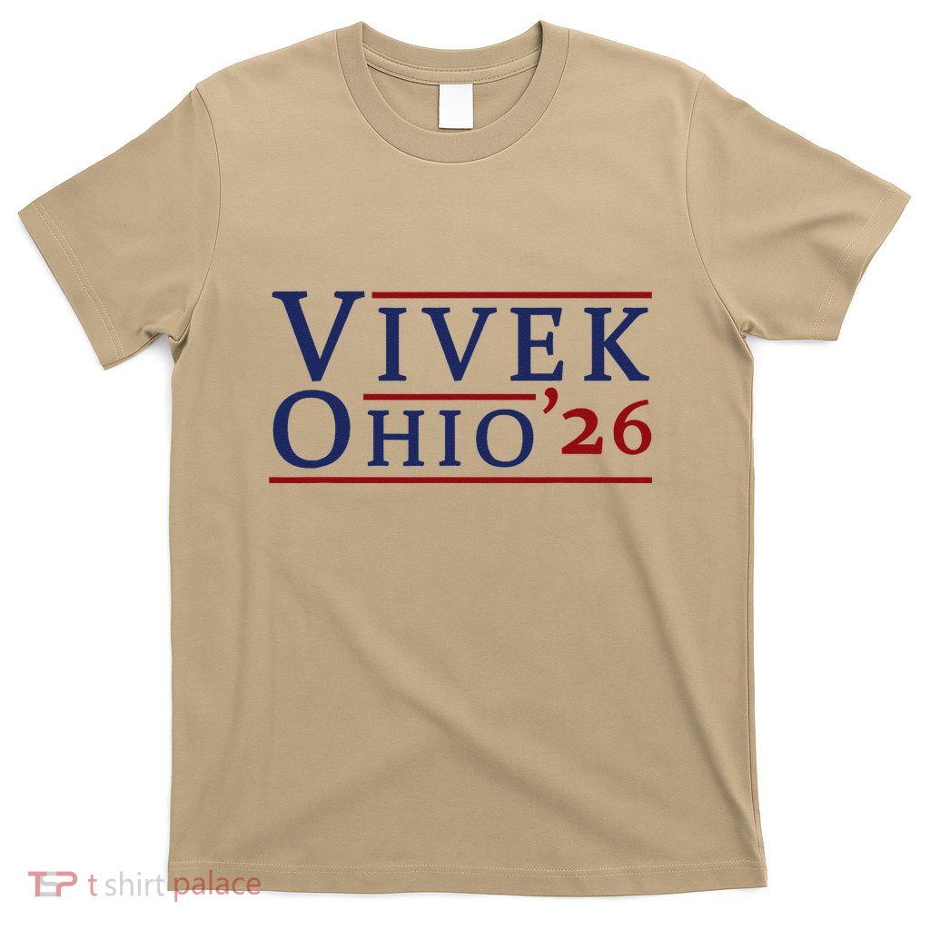 Vivek Ramaswamy For Governor Of Ohio 2026 Vivek 2026 T-Shirt