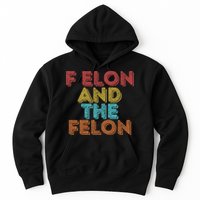 Vintage Retro F Elon And The Felon Hoodie
