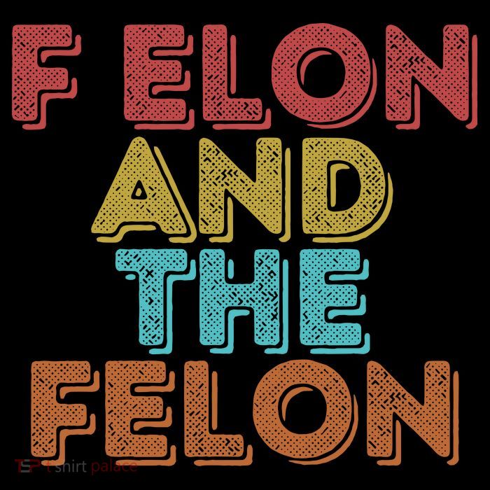 Vintage Retro F Elon And The Felon Flatbill Hat