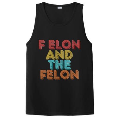 Vintage Retro F Elon And The Felon PosiCharge Competitor Tank