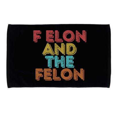 Vintage Retro F Elon And The Felon Microfiber Hand Towel