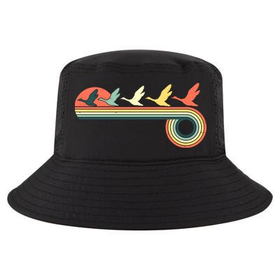 Vintage Retro Flying Geese Cool Comfort Performance Bucket Hat