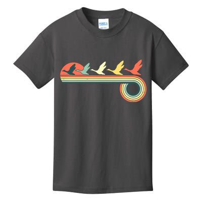 Vintage Retro Flying Geese Kids T-Shirt