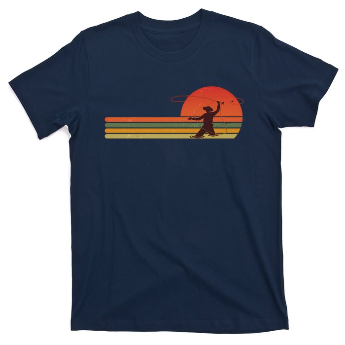 Vintage Retro Fly Fisherman Fishing Fan T-Shirt