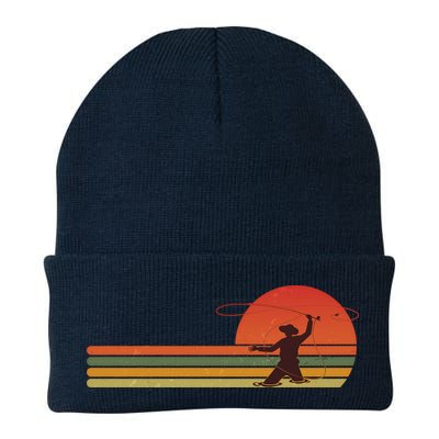 Vintage Retro Fly Fisherman Fishing Fan Beanie