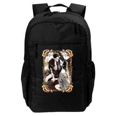 VIntage Retro Fantasy World Elves Couple Backpack