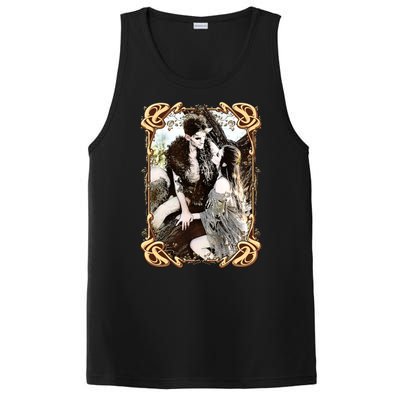 VIntage Retro Fantasy World Elves Couple PosiCharge Competitor Tank