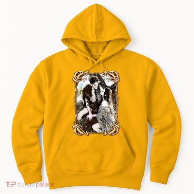 VIntage Retro Fantasy World Elves Couple Hoodie