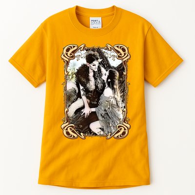 VIntage Retro Fantasy World Elves Couple Tall T-Shirt