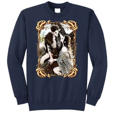 VIntage Retro Fantasy World Elves Couple Sweatshirt