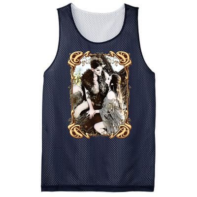 VIntage Retro Fantasy World Elves Couple Mesh Reversible Basketball Jersey Tank