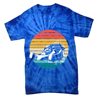 Vintage Retro Formula Racing Car Racing Fans Auto Sports Gift Tie-Dye T-Shirt