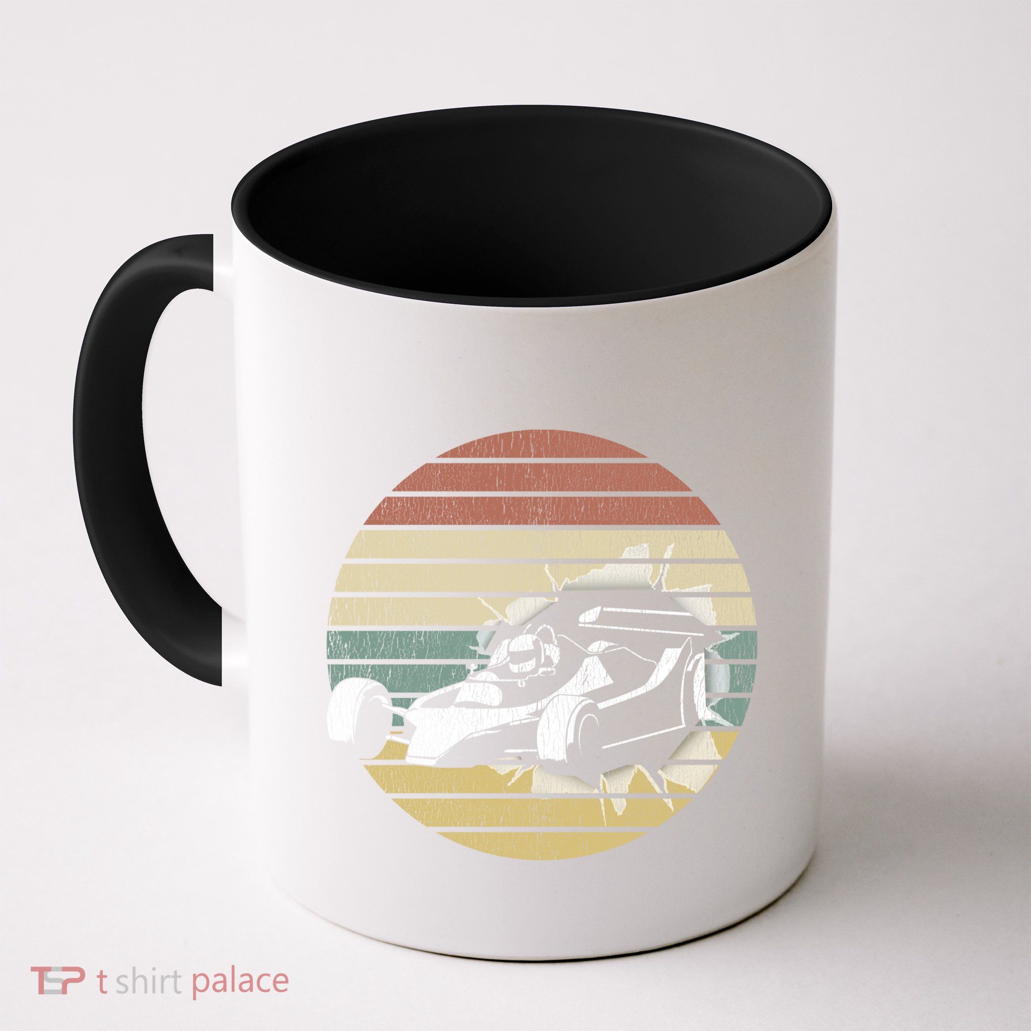 Vintage Retro Formula Racing Car Racing Fans Auto Sports Gift Mug