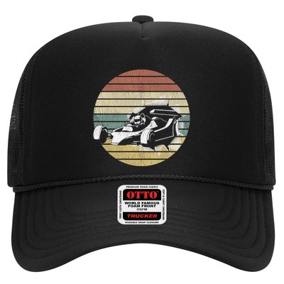 Vintage Retro Formula Racing Car Racing Fans Auto Sports Gift Trucker Hat