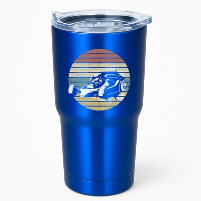 Vintage Retro Formula Racing Car Racing Fans Auto Sports Gift Tumbler
