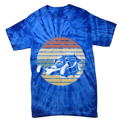 Vintage Retro Formula Racing Car Racing Fans Auto Sports Gift Tie-Dye T-Shirt