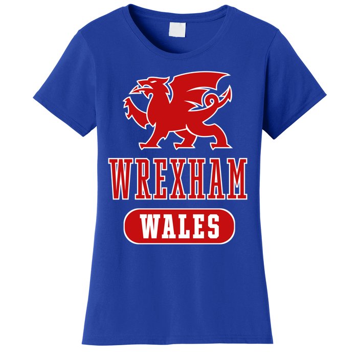 Vintage Retro Faded Wales Flag Welsh Pride Gift Women's T-Shirt