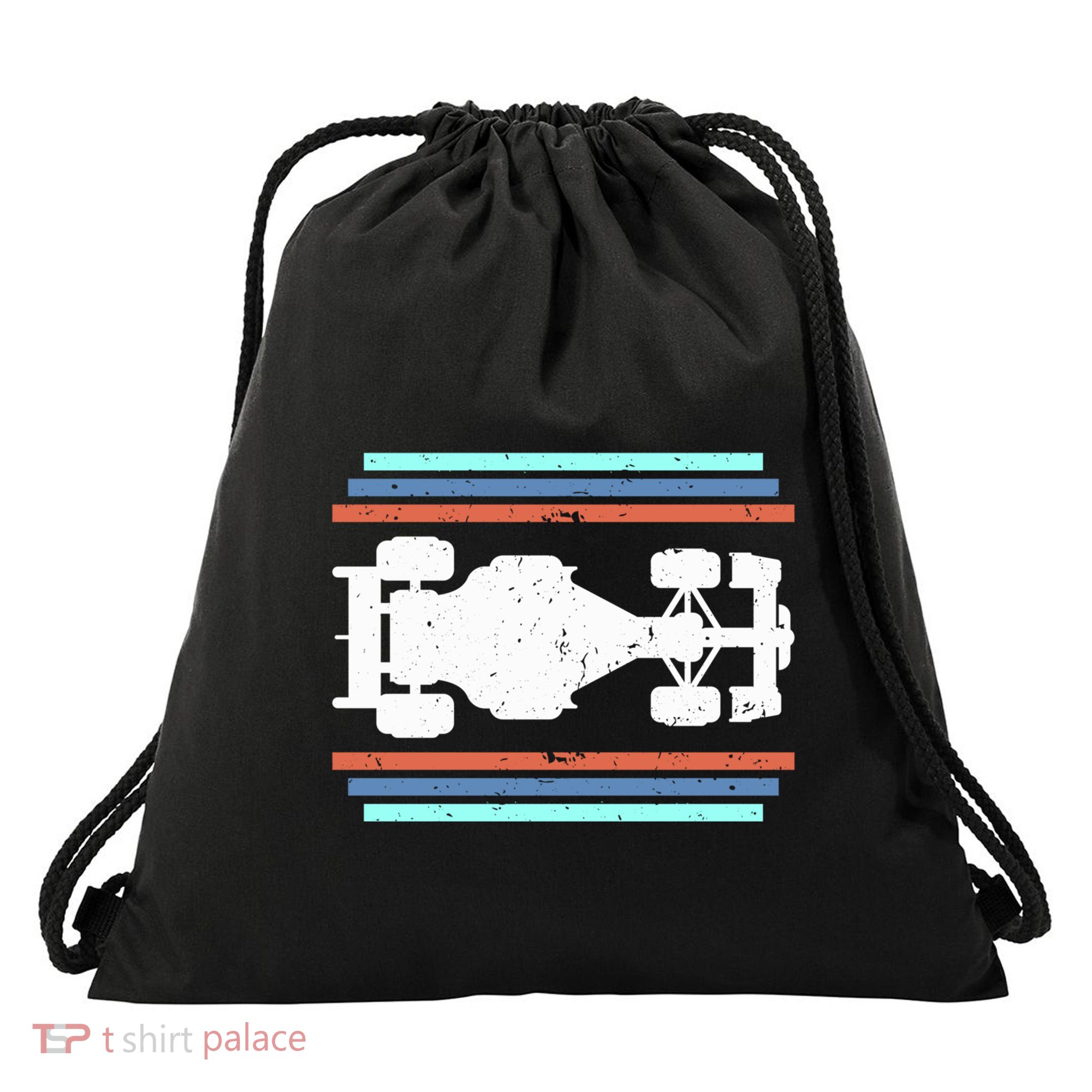 Vintage Retro Formula Racing Racing Party Cool Gift Drawstring Bag