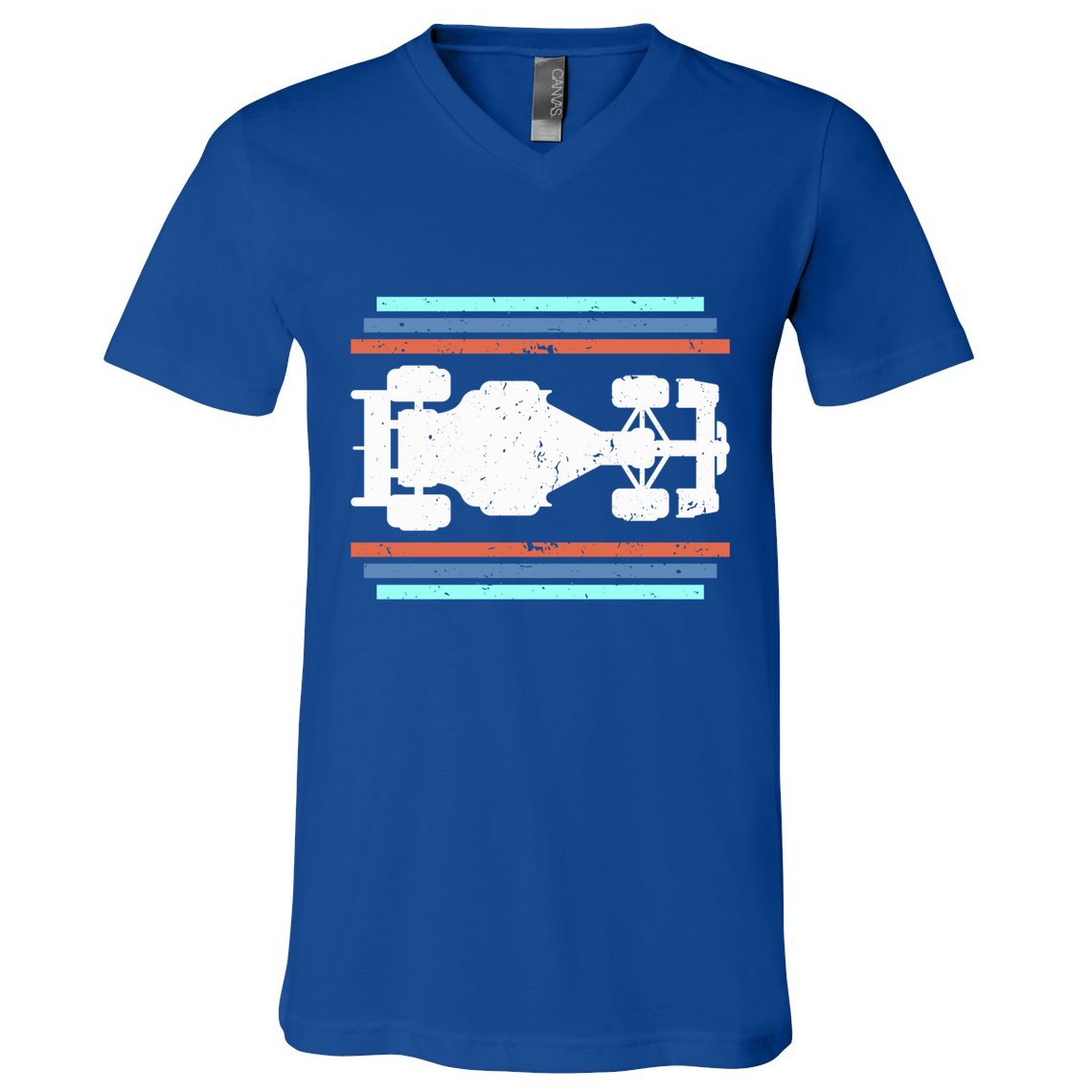 Vintage Retro Formula Racing Racing Party Cool Gift V-Neck T-Shirt