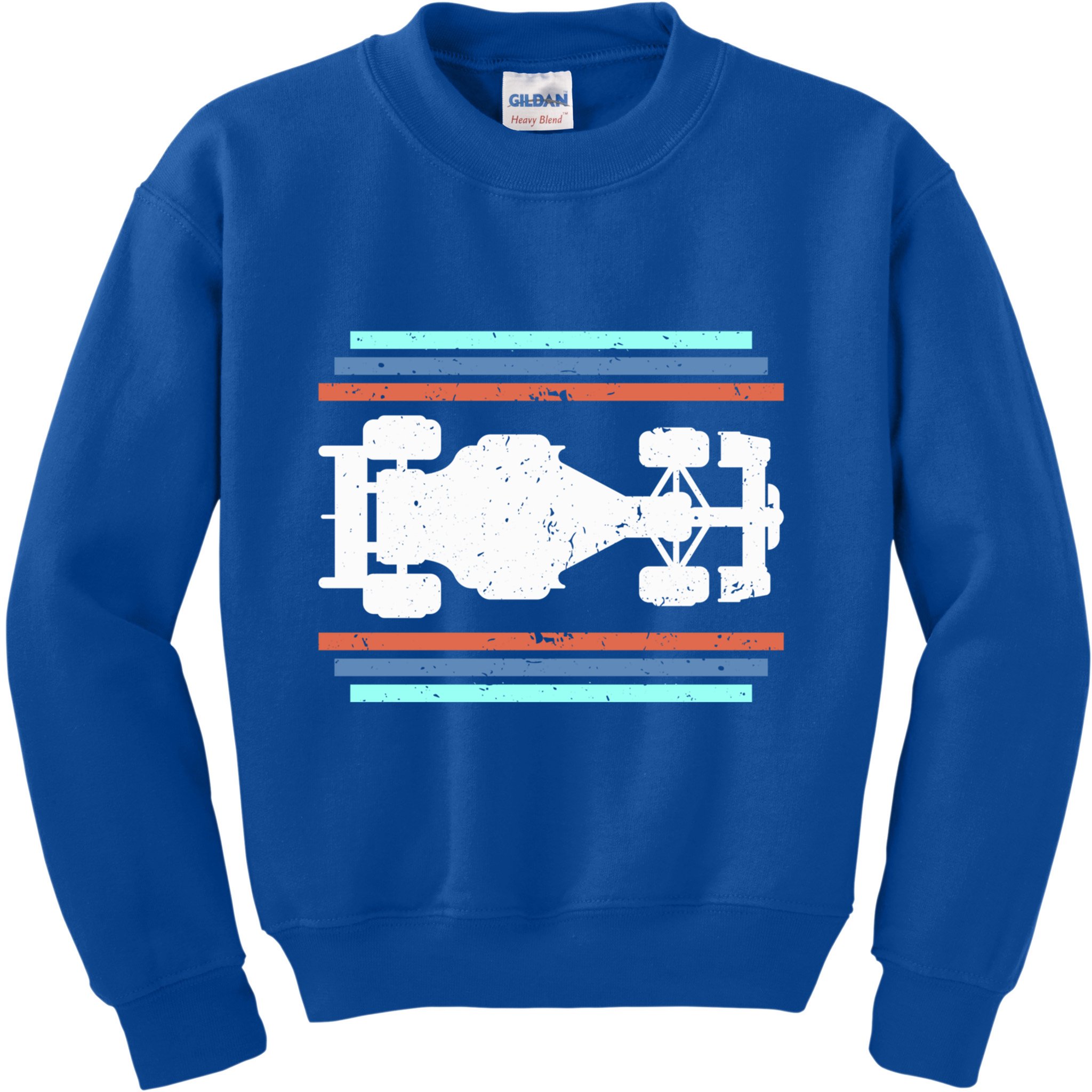 Vintage Retro Formula Racing Racing Party Cool Gift Kids Sweatshirt