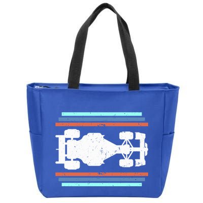 Vintage Retro Formula Racing Racing Party Cool Gift Zip Tote Bag