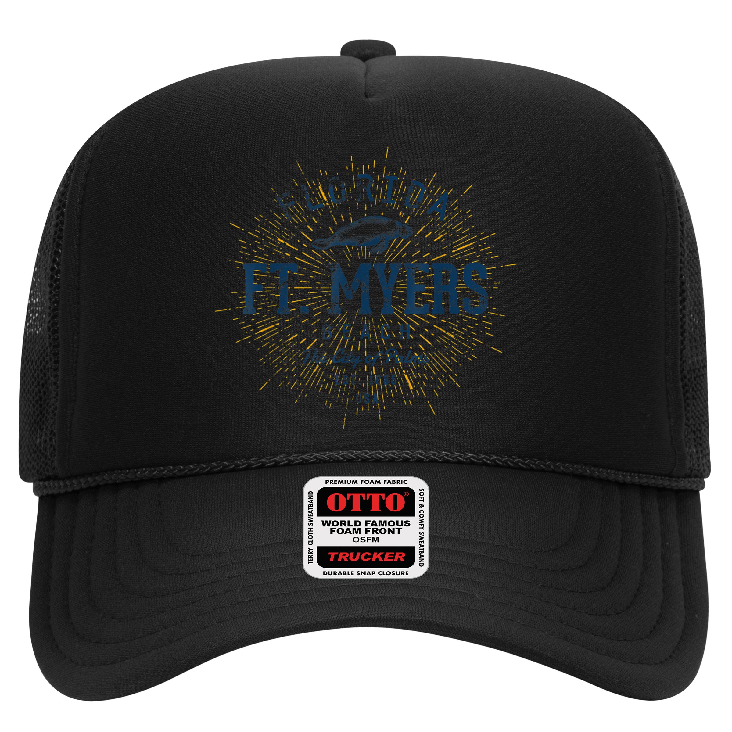 Vintage Retro Fort Myers Beach Hat