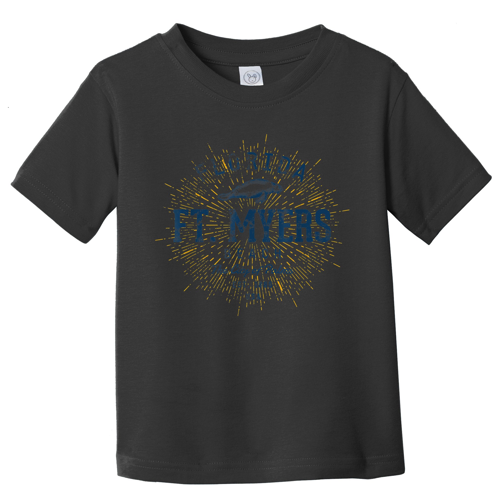 Vintage Retro Fort Myers Beach Toddler T-Shirt