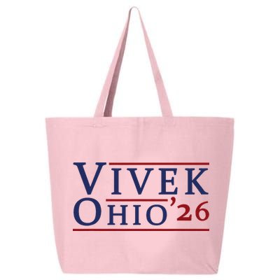 Vivek Ramaswamy For Governor Of Ohio 2026 Vivek 2026 25L Jumbo Tote