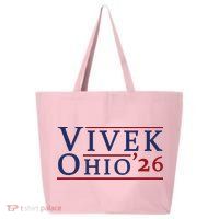 Vivek Ramaswamy For Governor Of Ohio 2026 Vivek 2026 25L Jumbo Tote